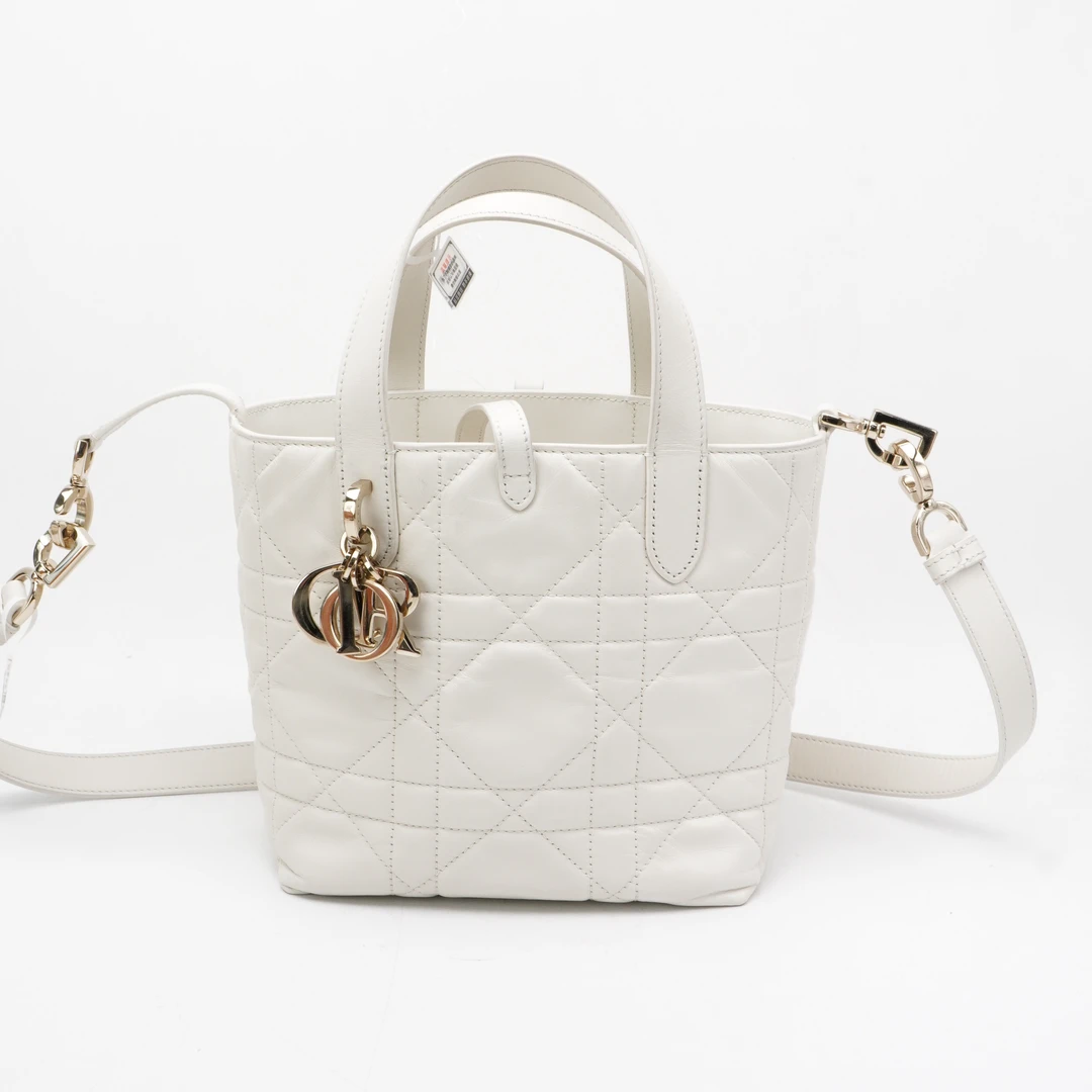 95新 DIOR/迪奥 Dior迪奥Toujours土著小号竖版白色 06131