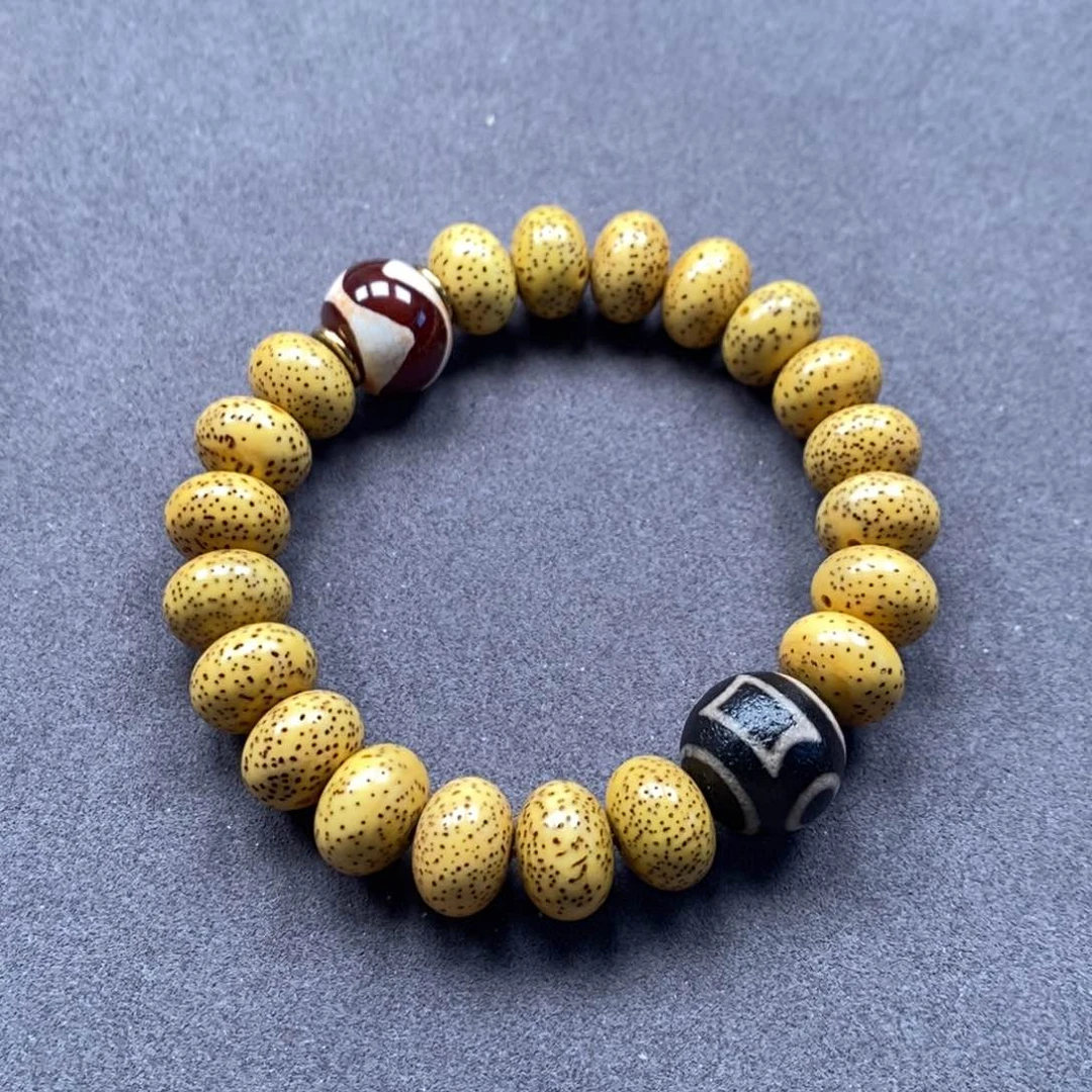 菩提把件未镶嵌星月