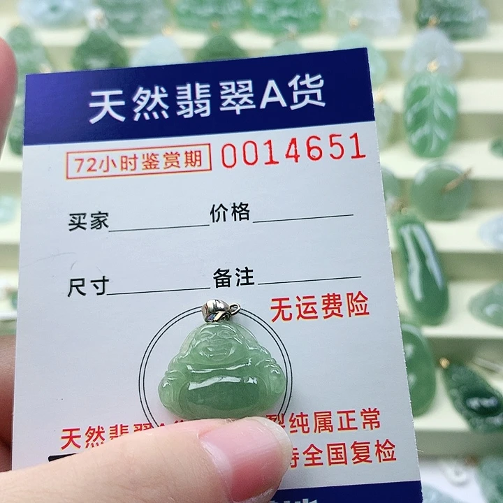 颈饰未镶嵌翡翠吊