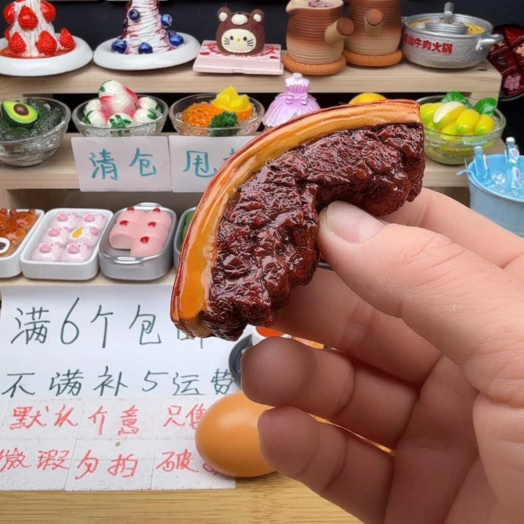 树脂食玩冰箱贴 凭开箱视频售后