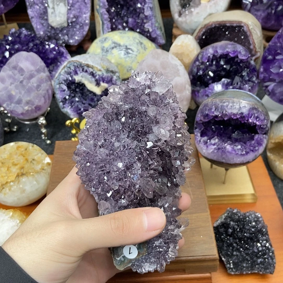 未镶嵌紫晶大型摆件（非配饰）