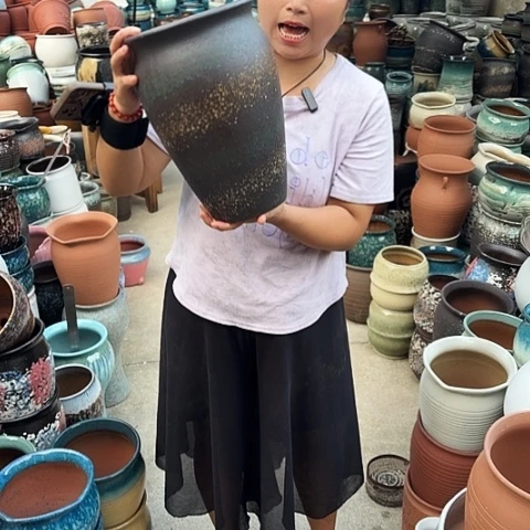 口20高31瑕疵一个盆子。