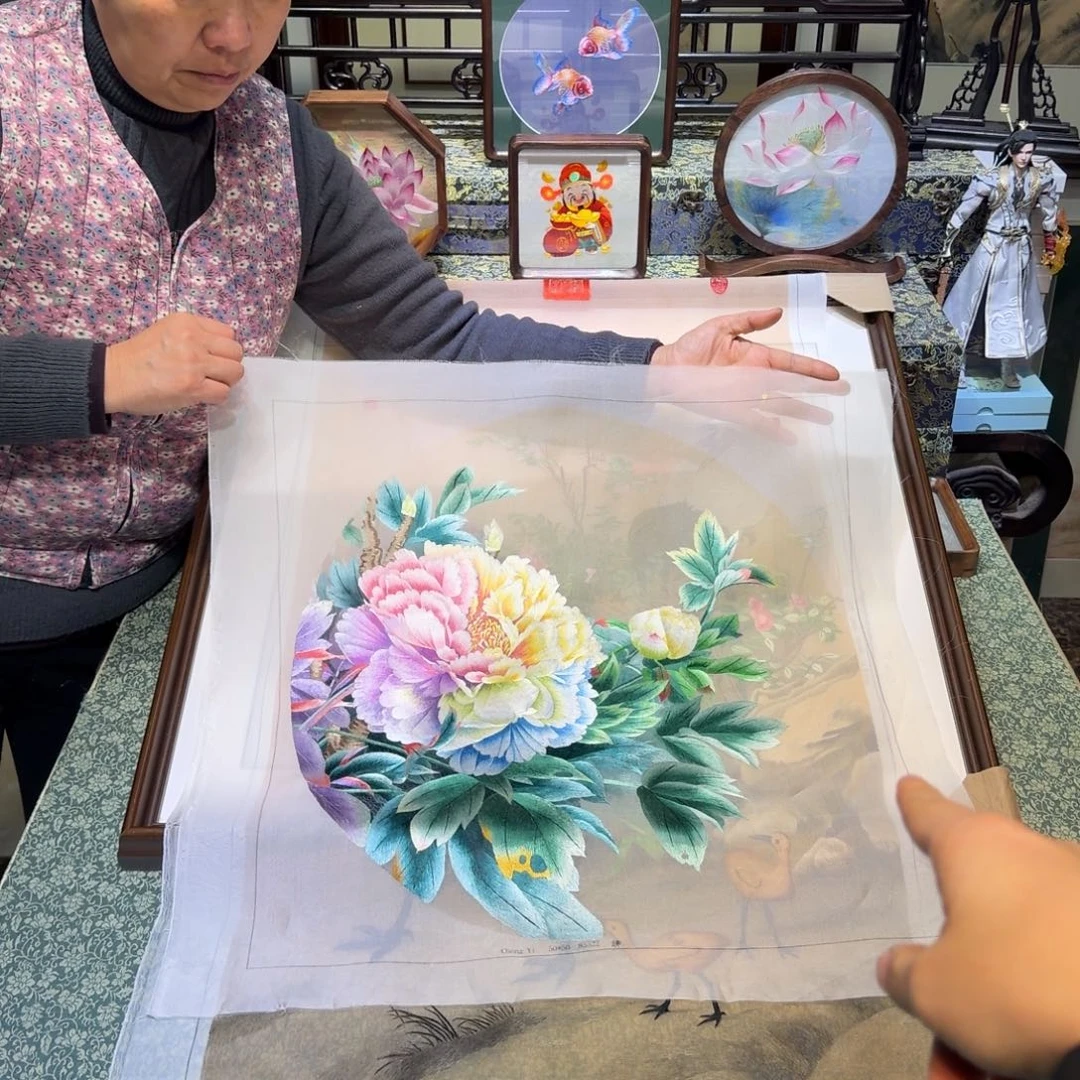 刺绣手工苏绣工艺