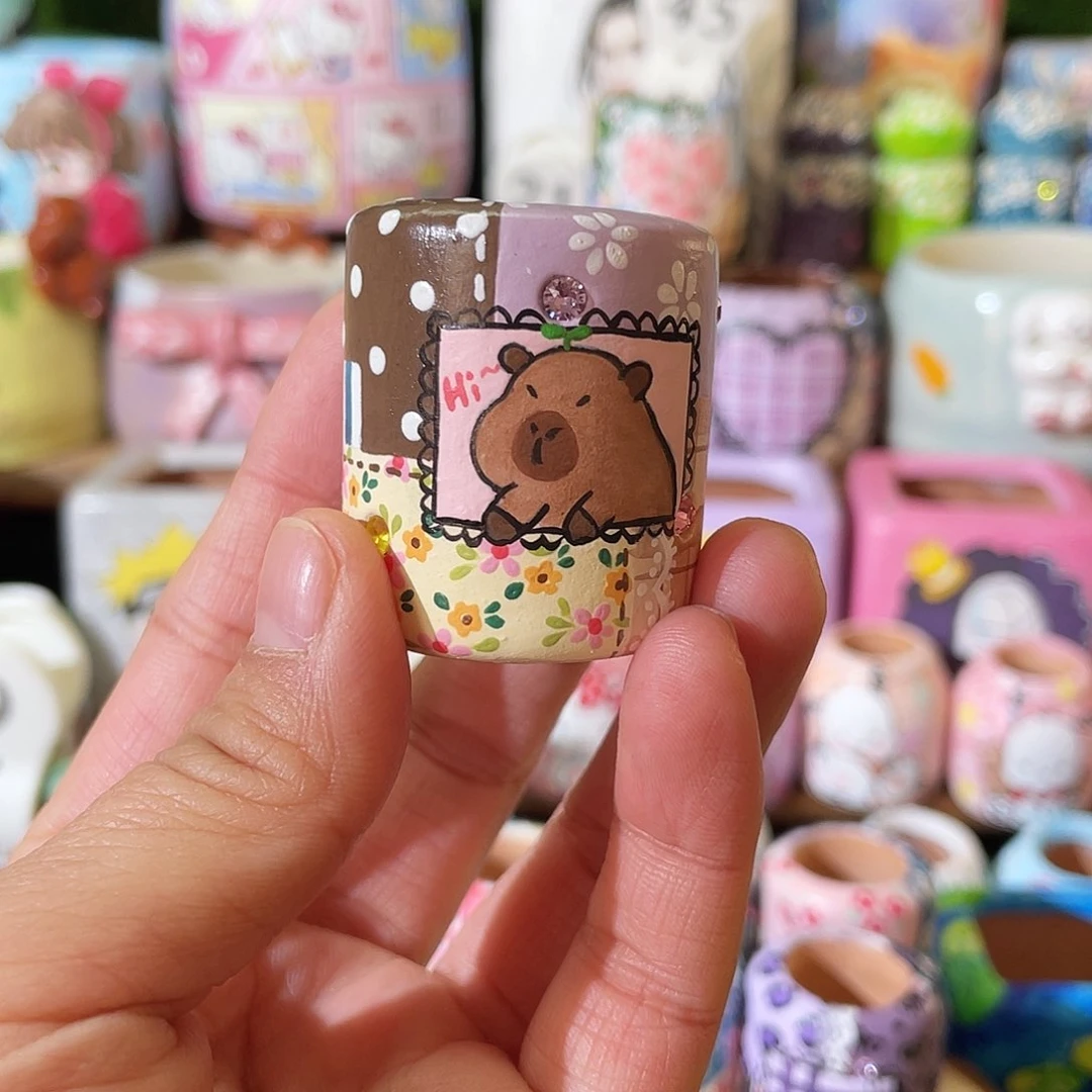 红陶璇*手工……手绘卡皮吧啦