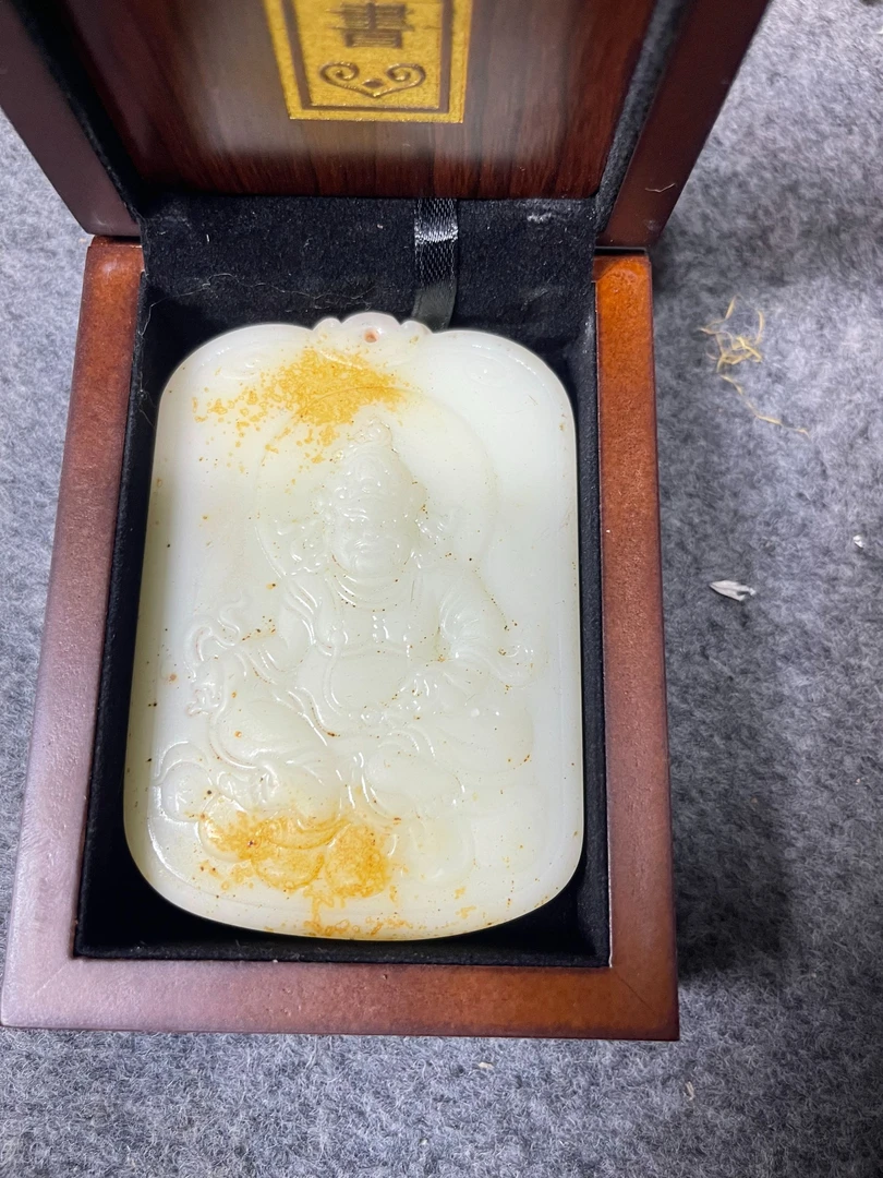 牌白大财深精品家居摆件