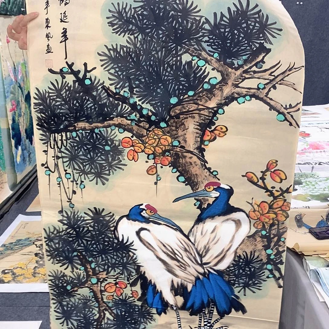 国画国画作品11111