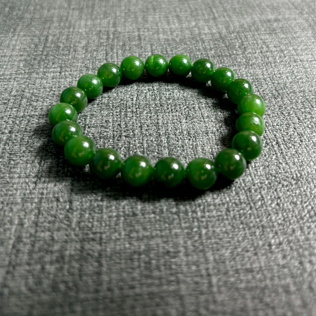 和田玉 9-10mm碧玉 手串 1121 多样式发一件