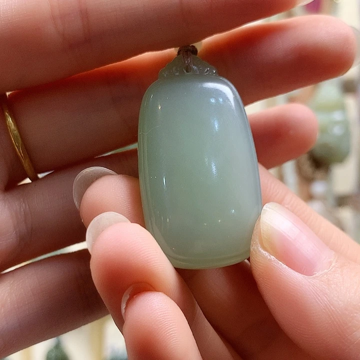 颈饰未镶嵌和田玉小*～