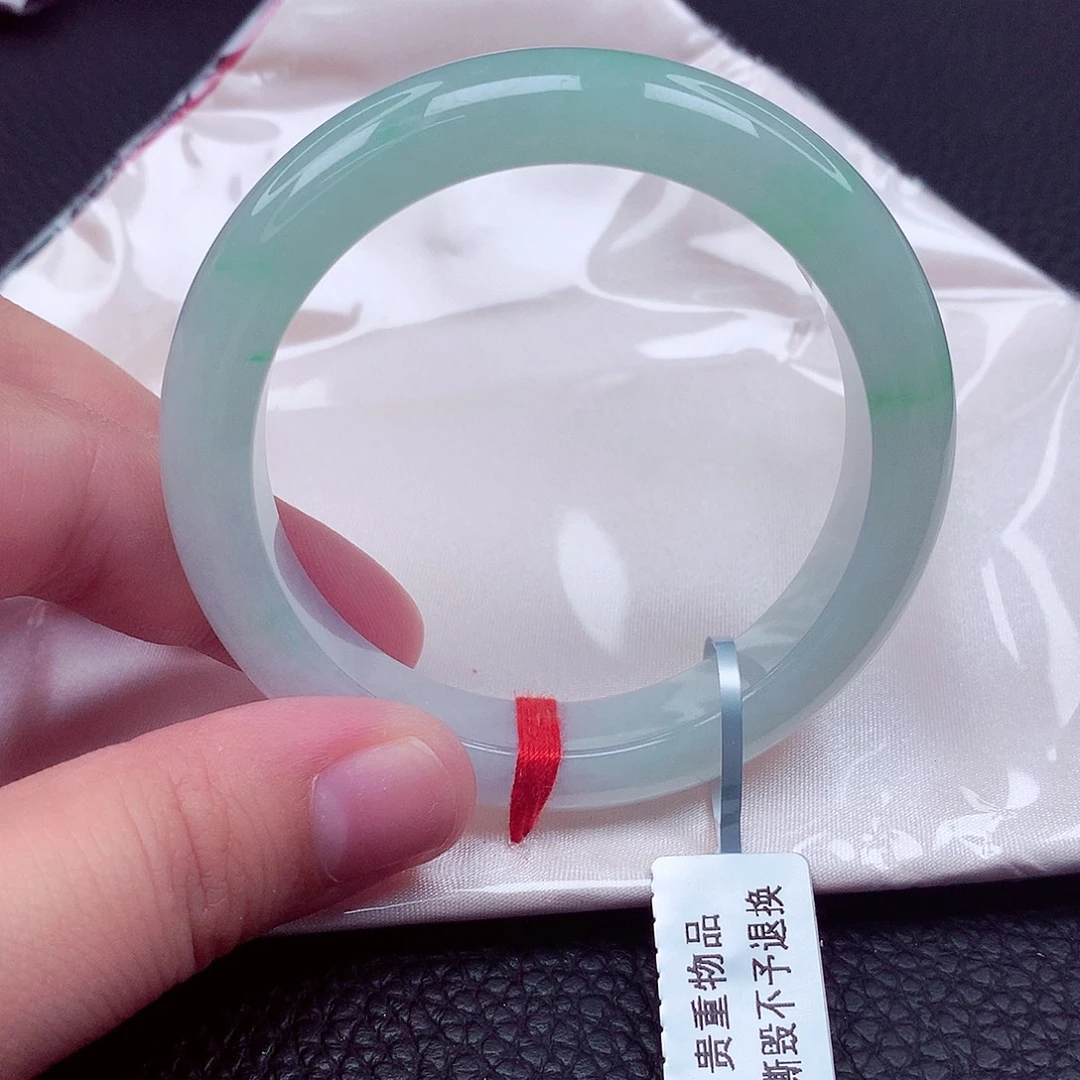 翡翠未镶嵌手镯天然缅甸翡翠A货