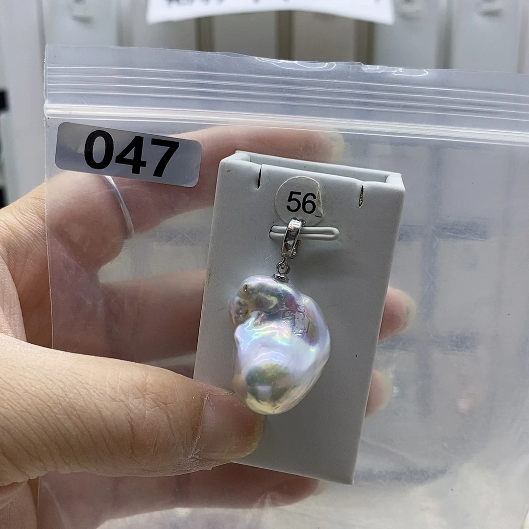 颈饰合金淡水珍珠