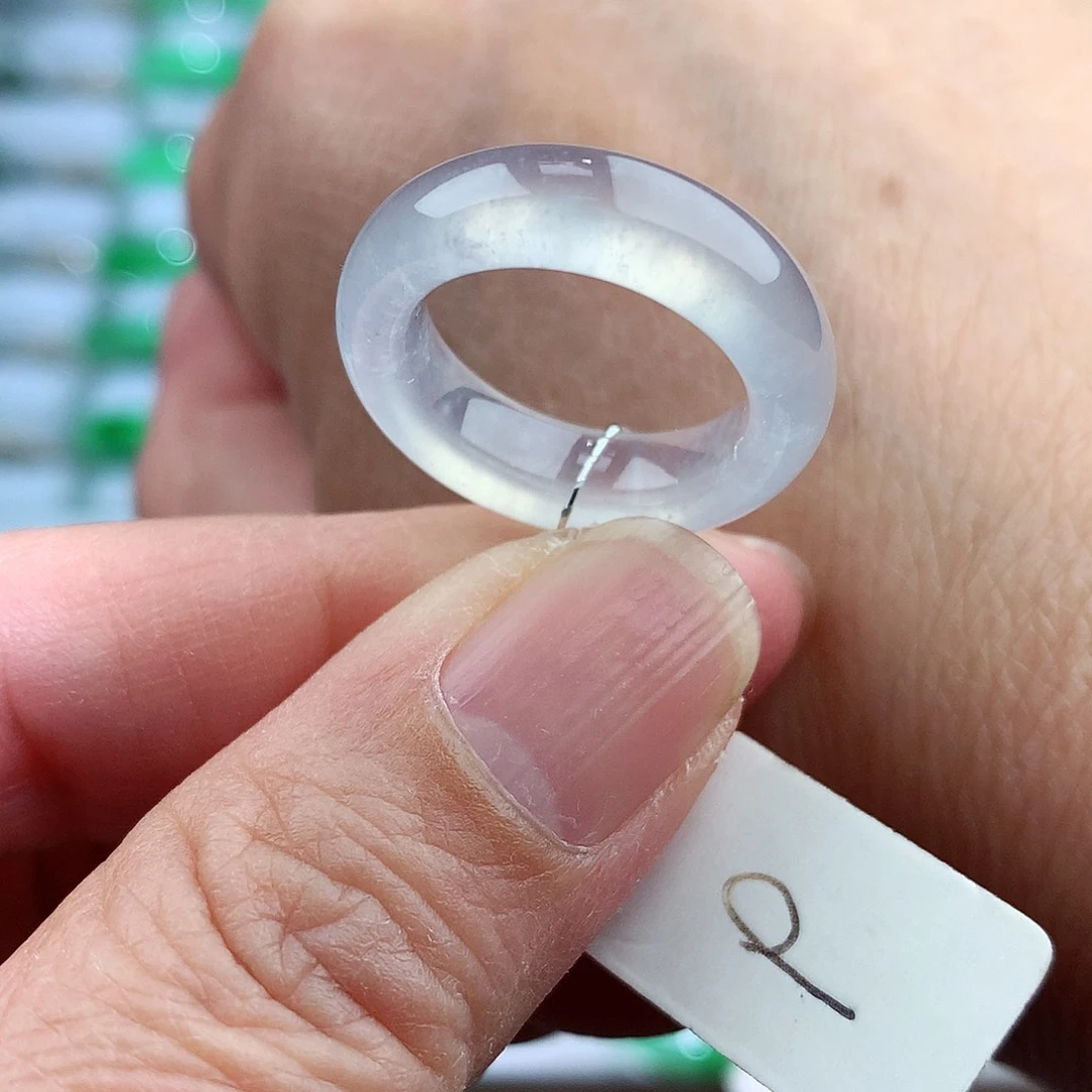 未镶嵌戒指翡翠9号