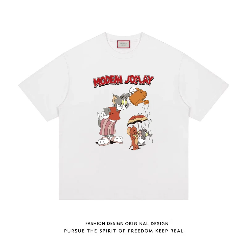 圆领体恤打底衫短袖t恤宽松男女半袖上衣夏季潮UN-DT01-G271