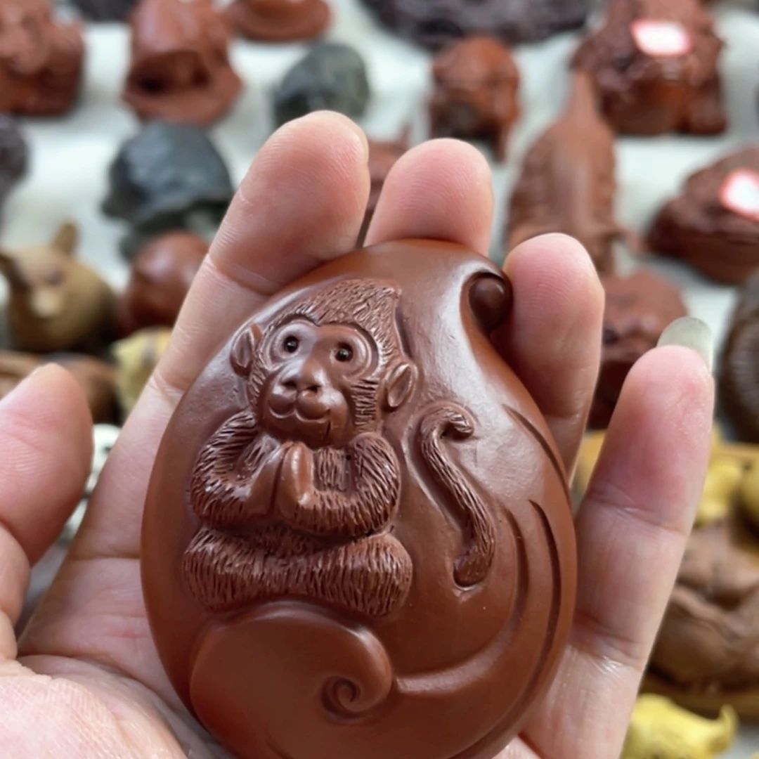 【闪购商品】紫砂茶宠紫砂猴子