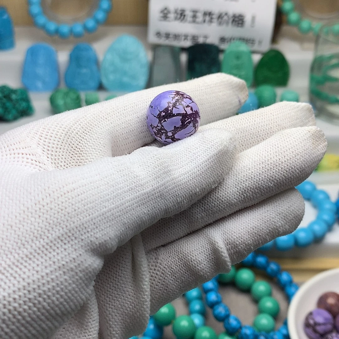 湖北发货批发精挑绿色矿原创手串108雕刻多样性发货 以介绍为准