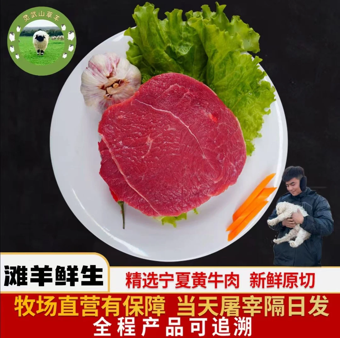 宁夏黄牛肉 牛腱 纯干无注水3斤5斤