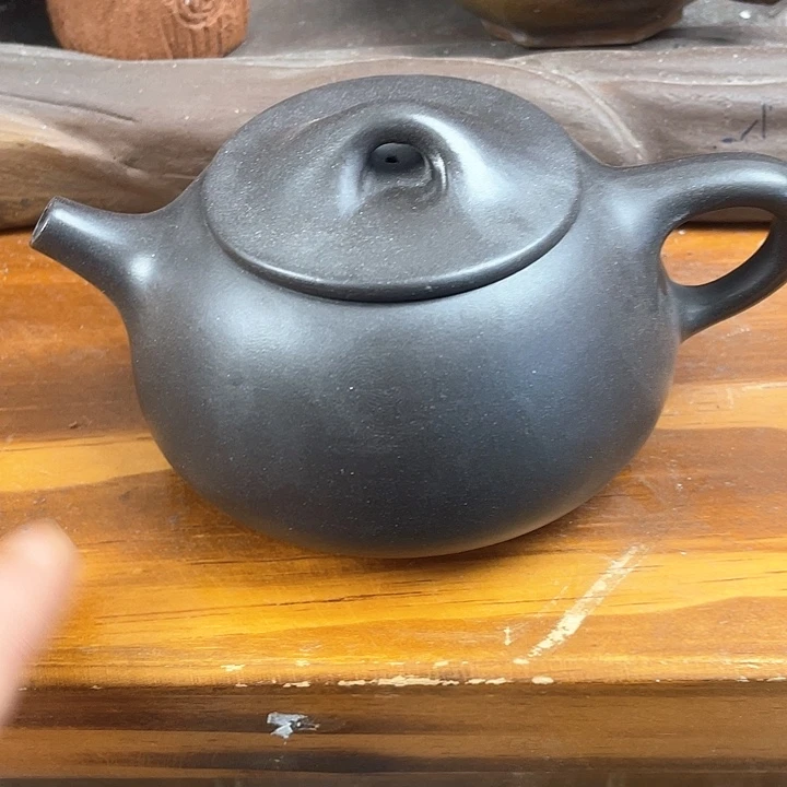 紫砂茶壶处理一把