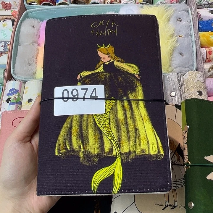 织绣A6活页不加纸0974