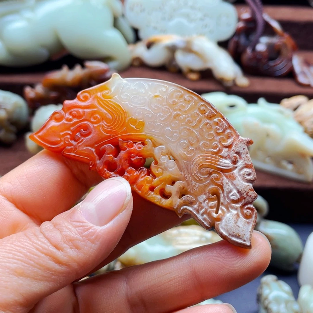 吊坠白玉菩提摆件