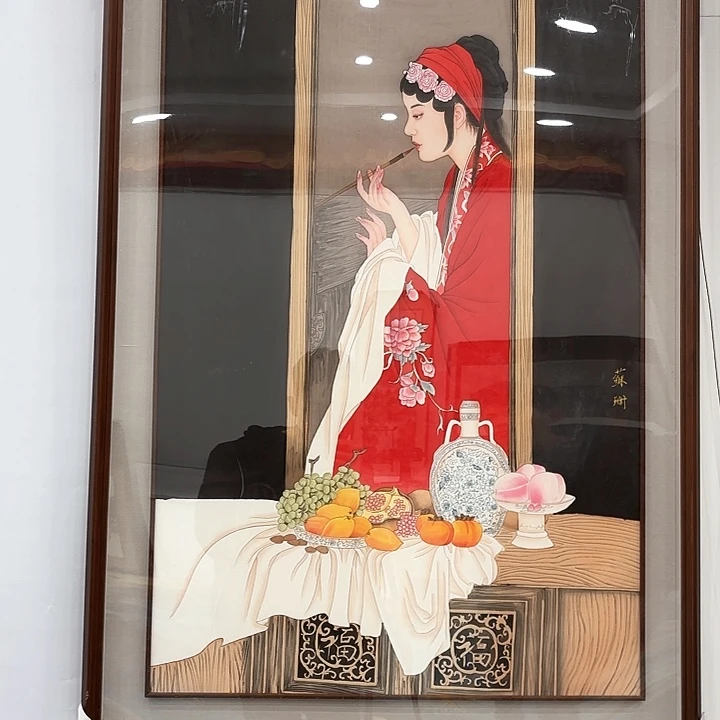 国画苏珊老师去伪存真原作