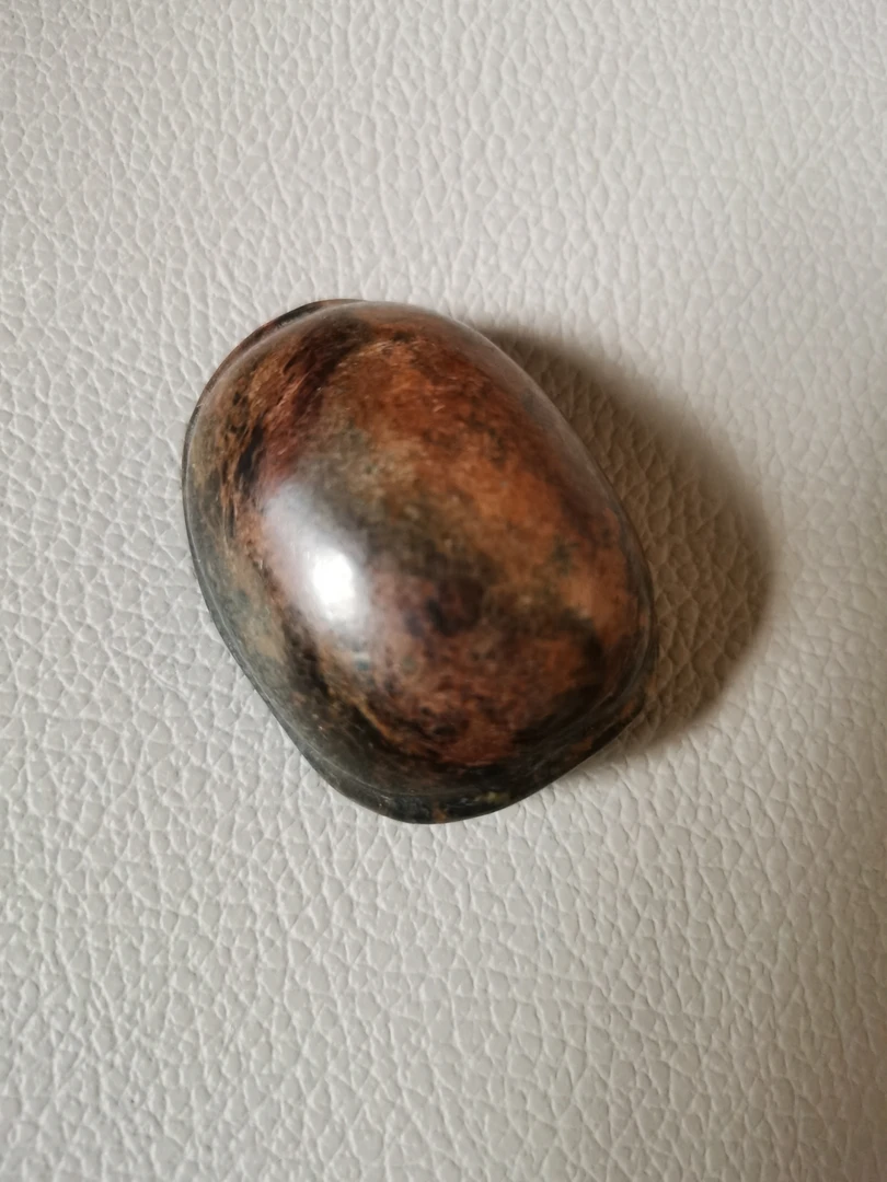 河磨玉把件，龟壳手把件