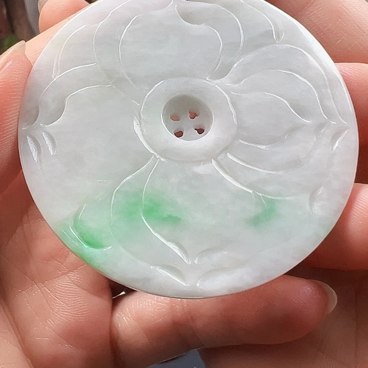 翡翠未镶嵌吊坠(不含链)天然A货翡翠