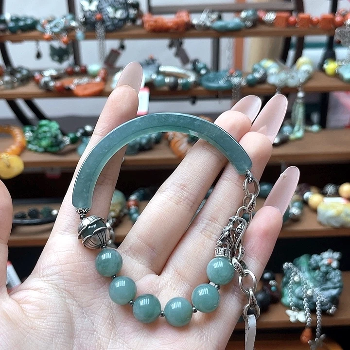 谋***者未镶嵌手链翡翠饰品