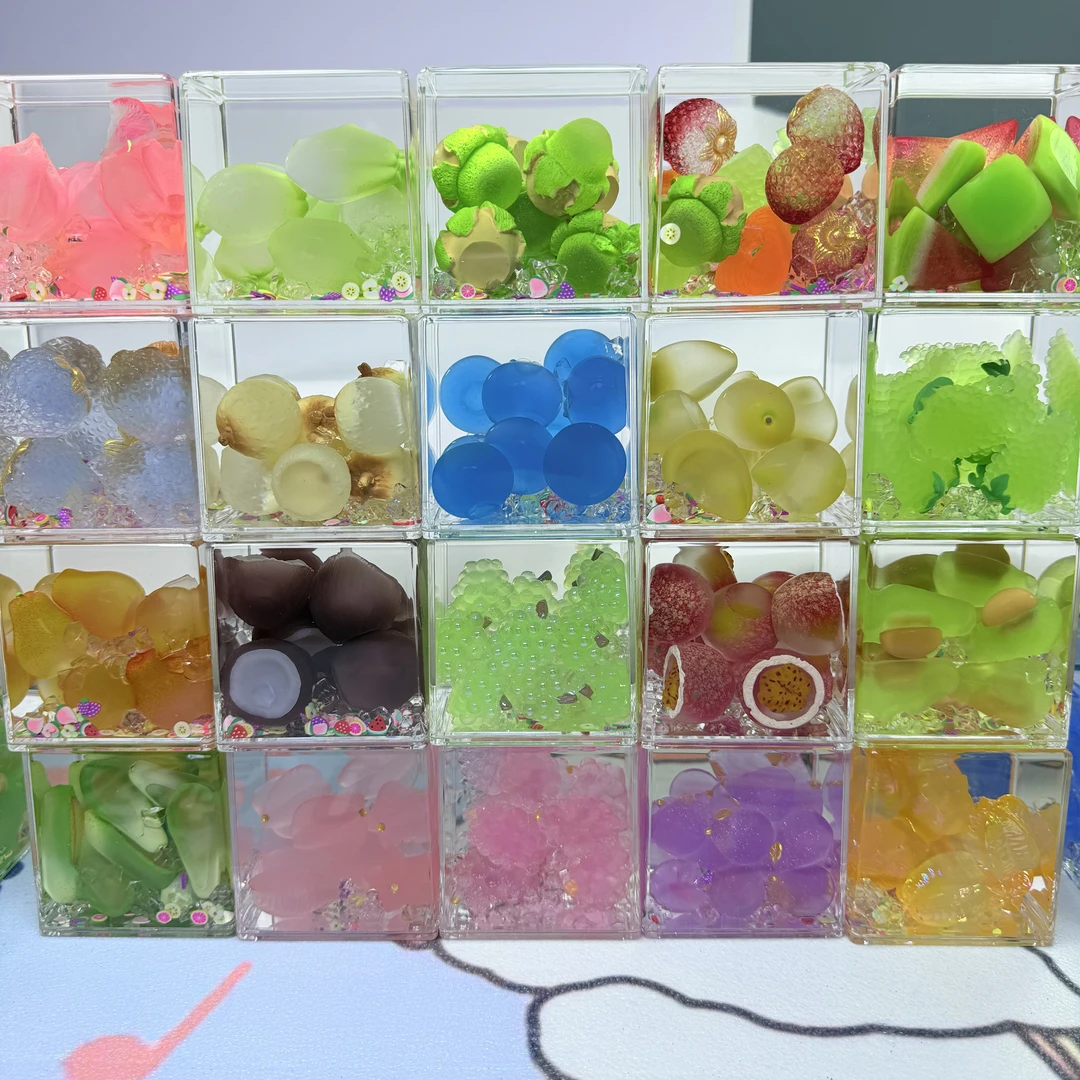 【摇摇乐520福利】亚克力入油流沙大摆件