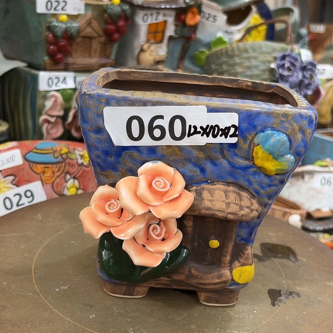 粗陶多肉花盆花盆