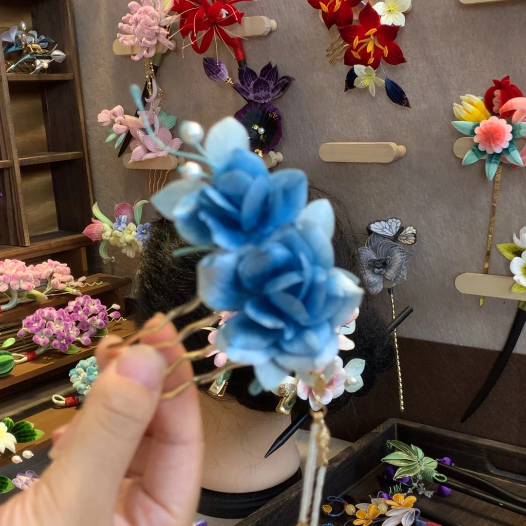 非遗绒花捡漏孤品微瑕