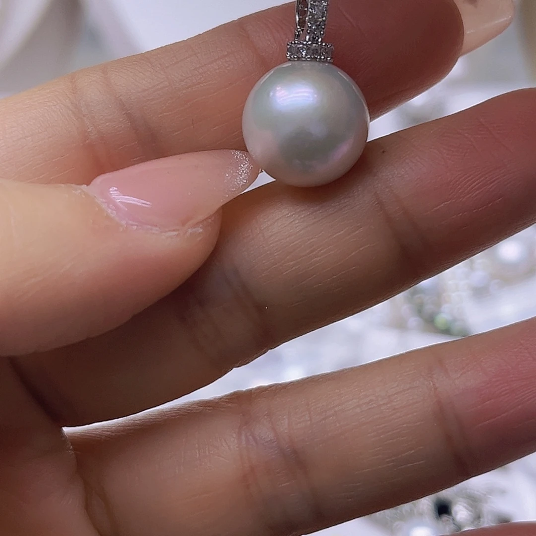 未镶嵌淡水珍珠吊坠或者耳钉