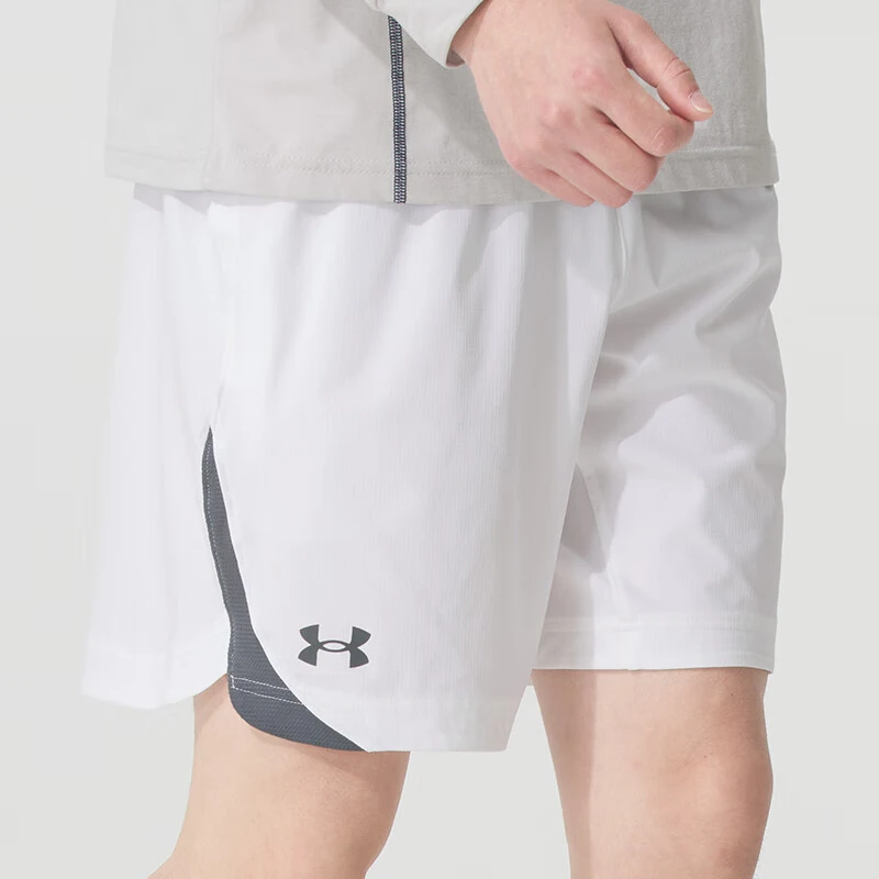 Under Armour/安德玛休闲裤夏季透气跑步健身训五分裤男运动短裤