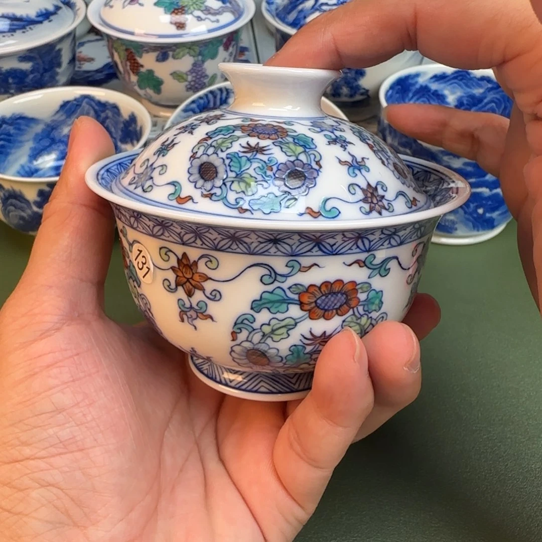 纯手工纯手绘茶具97