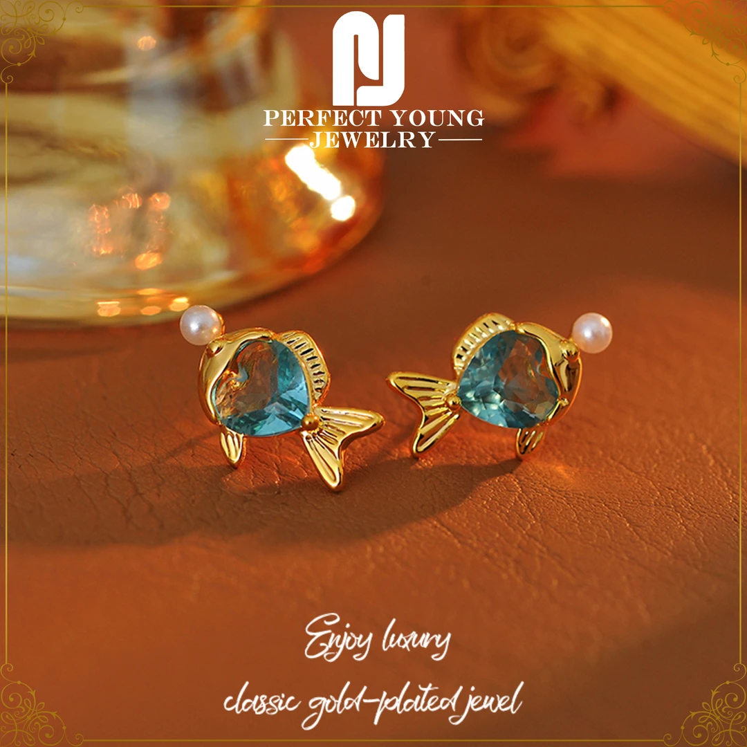 【蔚蓝泡沫】英☆Perfect&Young时尚耳钉D-8919