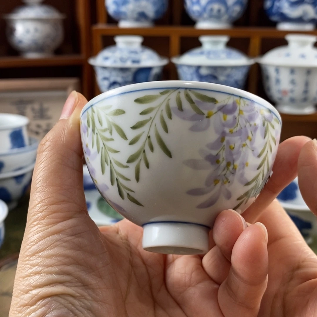 瓷片景德镇陶瓷手绘茶器416