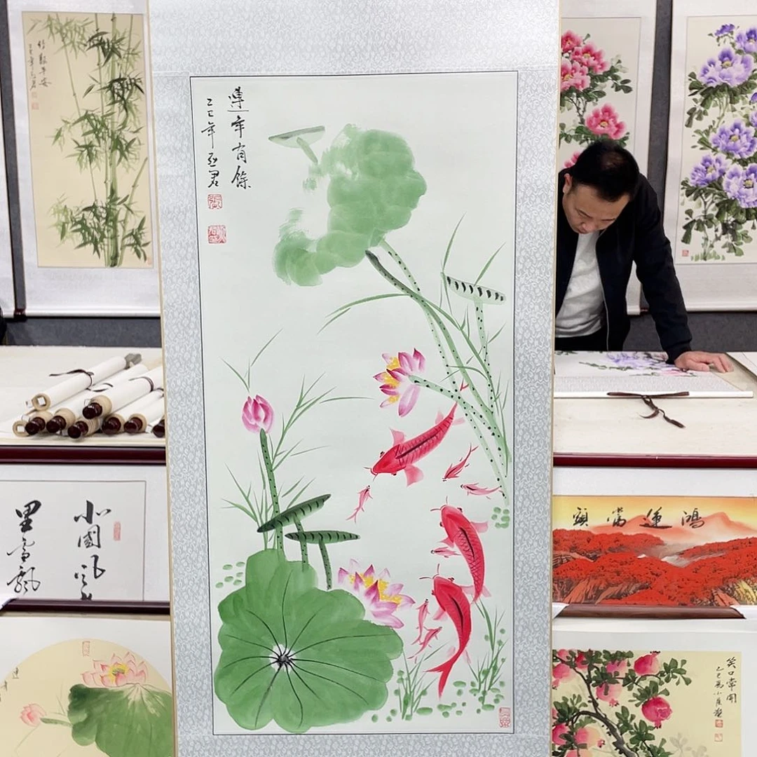 国画手绘作品手绘作品