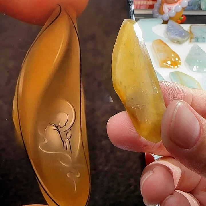 定制翡翠未镶嵌翡翠定制