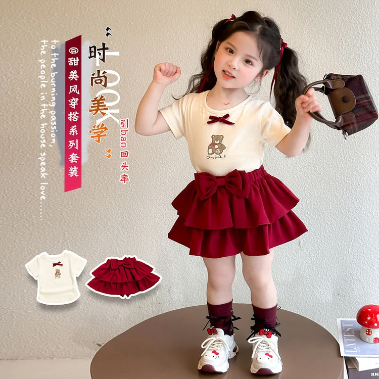 331-套装韩版夏季其他/other女童中小童