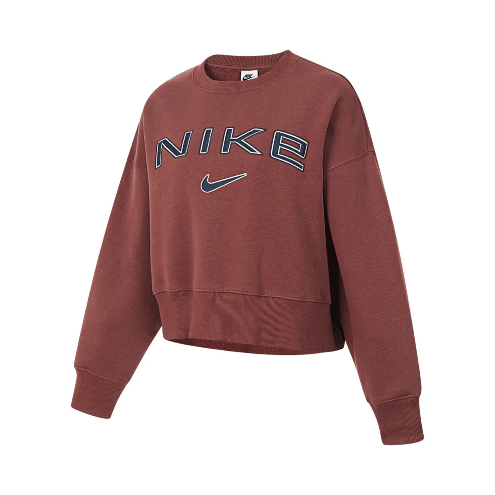 【滔搏联动】NIKE耐克女子PHNX FLC OOS LOGOCRE休闲卫衣FV7675-218