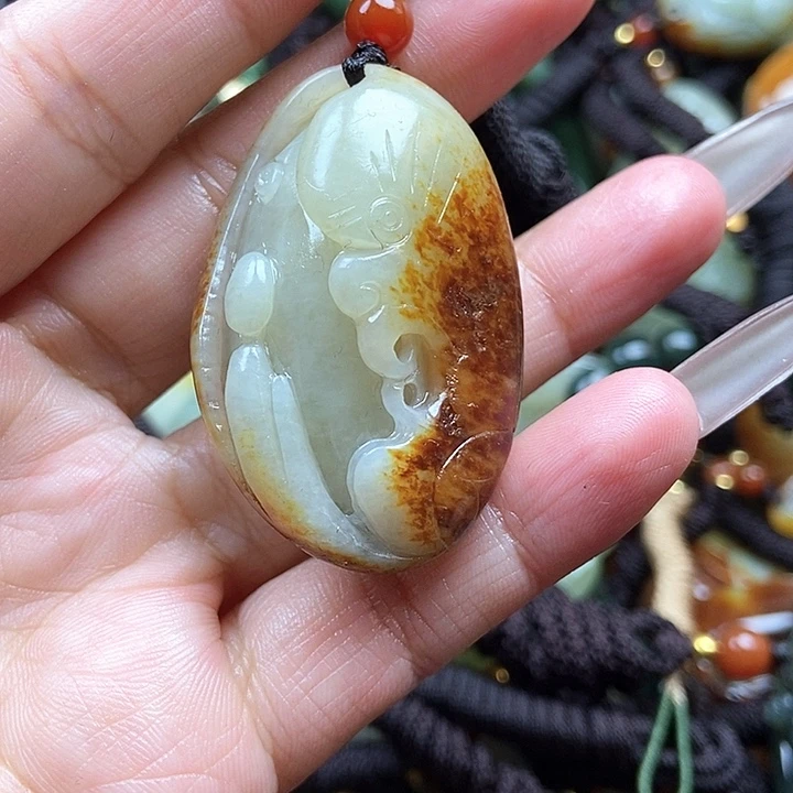 和田玉颈饰未镶嵌