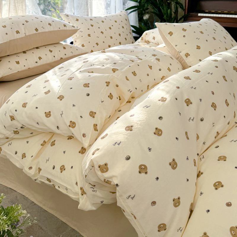 色织云感棉加厚保暖冬被