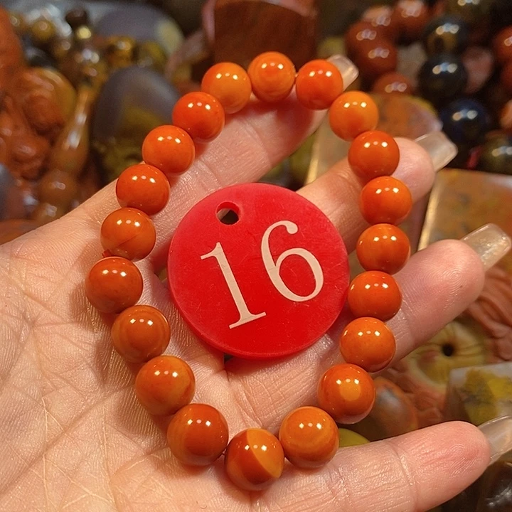 玛瑙/玉髓手链未镶嵌二*