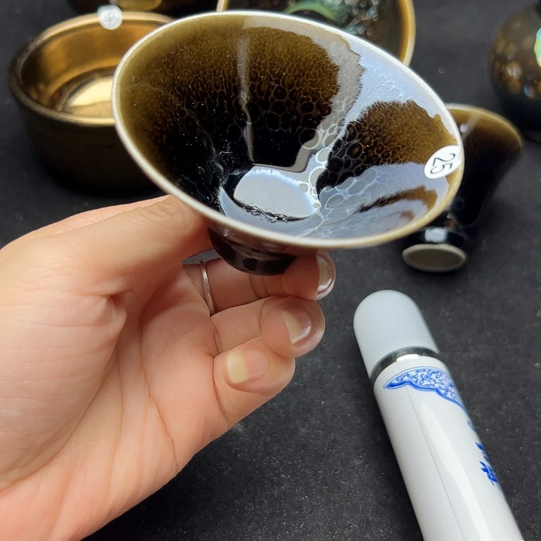 茶盏建窑建盏主人杯