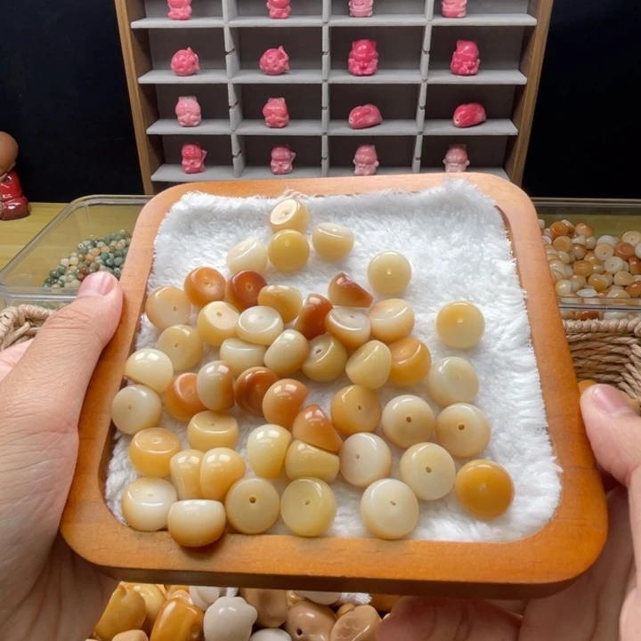 白玉菩提吊坠c14mm/30颗