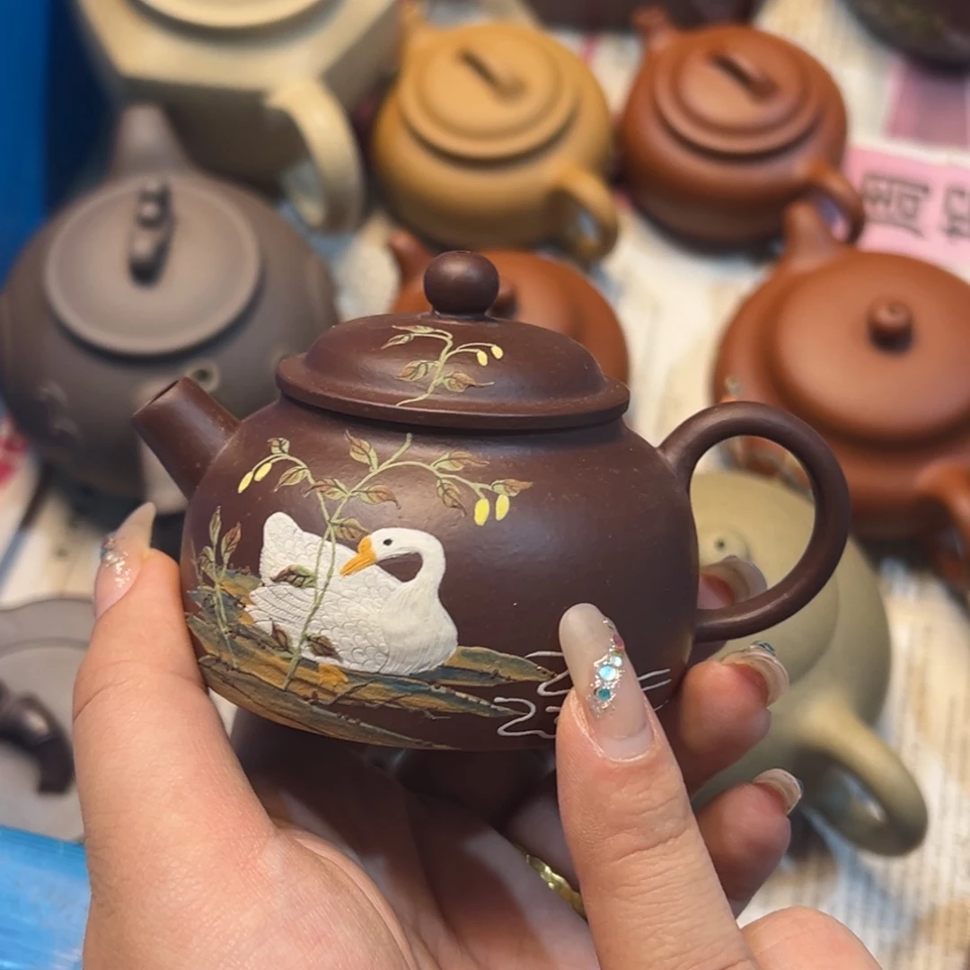 紫砂雕宠小器高品