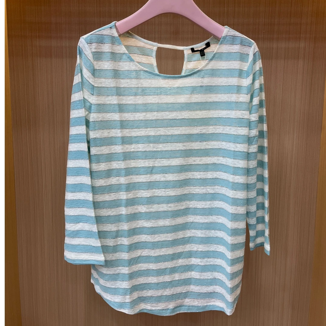 【LJWM】外贸品牌亚麻上衣 D423