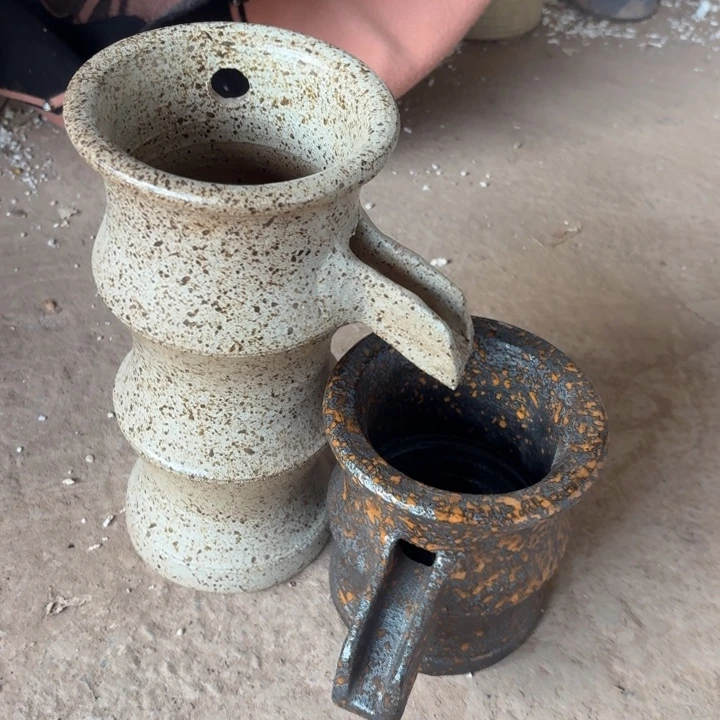 粗陶口径13/26，12/14进水口1.6厘米