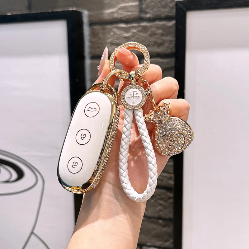 专用理想l6钥匙套l7max汽车2024新款l9ultra壳l8保护包高级扣女i8