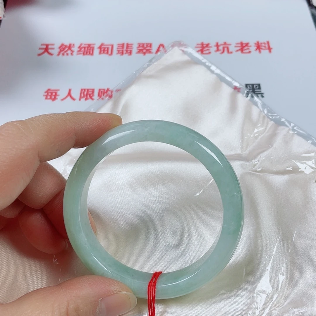 翡翠未镶嵌手镯天然翡翠手镯55