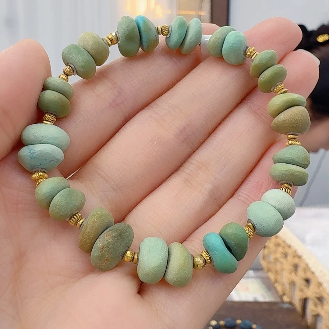 绿松石未镶嵌珠宝奇石