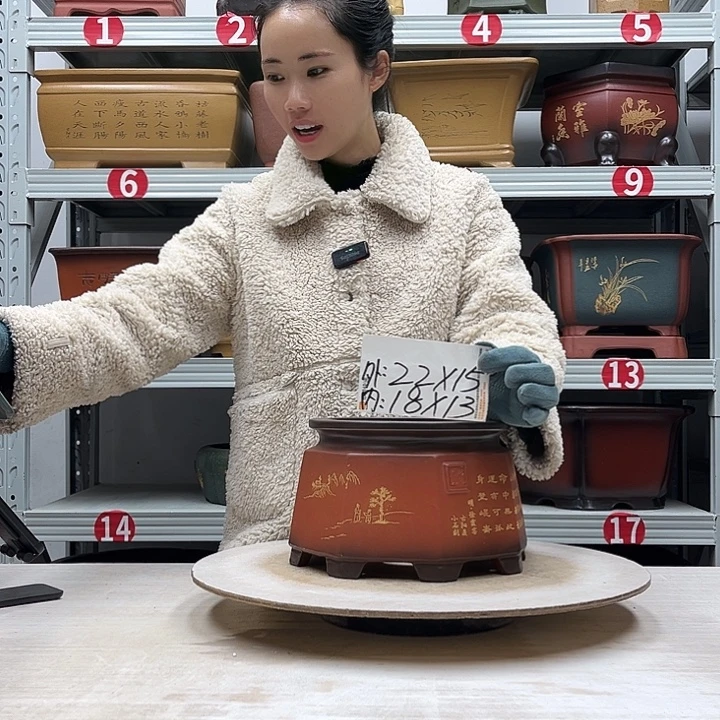 花盆紫砂紫砂花盆